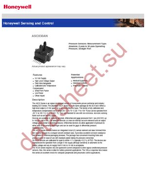 ASCX30AN datasheet  